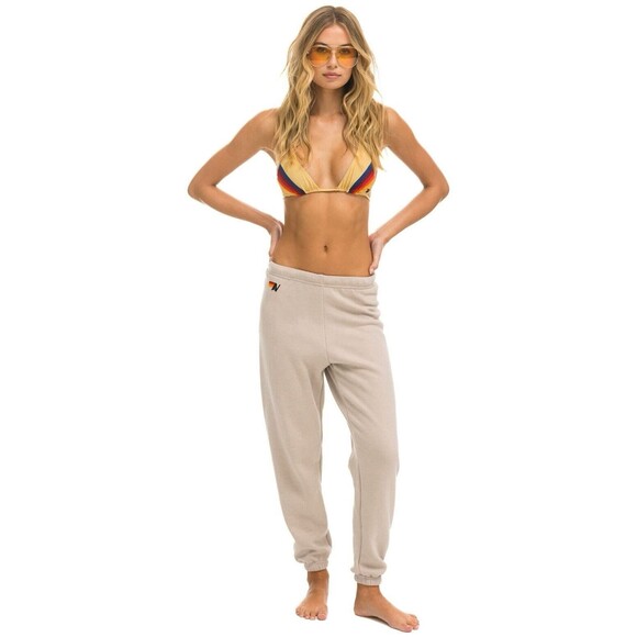 Aviator Nation Bolt Size XS Sweatpants Sand Mocha Size XS - Picture 3 of 13